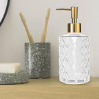 Clear Glass Soap Dispenser - Image 4