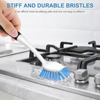 SetSail Dish Brush with Handle, 2 Pack Stiff Bristles Dish Scrubber with - Image 4