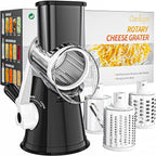 Cambom Rotary Cheese Grater Hand Crank Cheese Shredder by Cambom