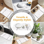 Stone Dish Drying Mat for Kitchen Counter, Absorbent Diatomaceous Earth Bath - Image 8