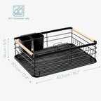 Navaris Dish Drainer Rack - Image 4