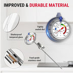 TempPro Candy Thermometer with Pot Clip, Fryer Cooking Thermometer - Image 4