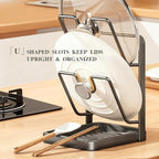 OJJ 2026 Upgraded 304 Stainless Steel Pot Lid Holder While Cooking, Kitchen Pot - Image 2