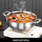 Delarlo Tri-Ply Stainless Steel 12 Inch Everyday Pan - Image 6