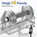 YASONIC Shower Caddy Adhesive, No Drill Bathroom Shower Organizers, - Image 3