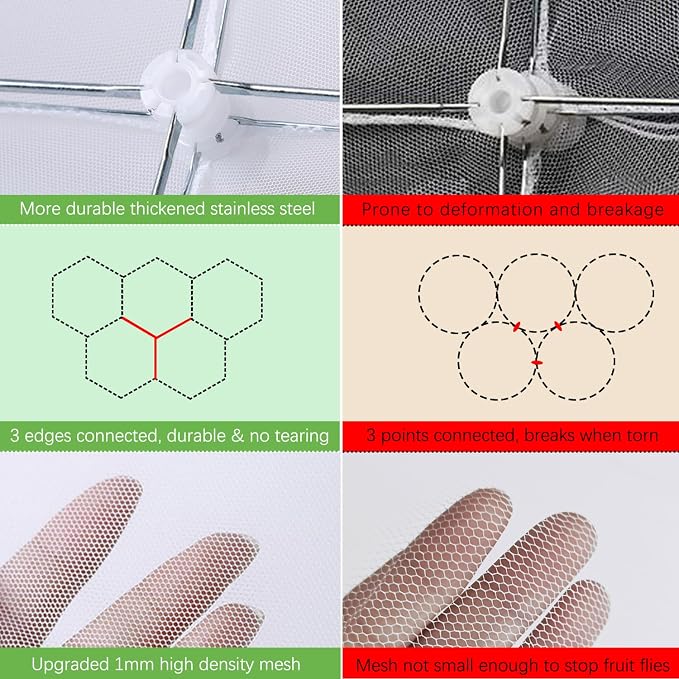 Mesh Food Covers for Outdoors - Image 3