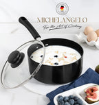 MICHELANGELO Nonstick Saucepan - Image 7