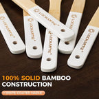 Wooden Spoons for Cooking Bamboo Utensils Set - Image 4