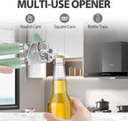 Safring Can Opener Manual, Heavy Duty Handheld Strong Can Opener - Image 5