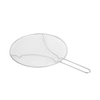 Restaurantware Splatter Screen 1 Count 13" Fine Mesh Cover Stainless Steel - Image 12