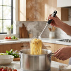 Stainless Steel Ladle and Pasta Server Set, Food-Grade Thickened Metal Soup - Image 4