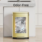 KUK 13 Gallon/50L Stainless Steel Kitchen Trash Can - Image 5