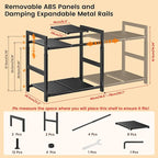 Under Sink Organizer and Storage 16.5"-30.7" Expandable Length, Adjustable - Image 2