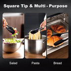 Stainless Steel Heat Resistant Kitchen Tongs - Image 8