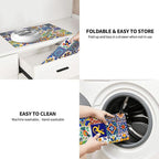 Mexican Tilt Dish Drying Mat For Kitchen Counter Absorbent Large Kitchen Fast - Image 9