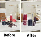 Coffee Bar Accessories and Organizer, Disposable Cup Holder - Image 3