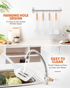 Silicone Cooking Utensils Set, Perfectly Angled - Image 6