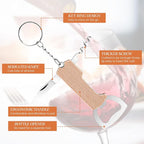 Ziliny 24 Pcs Bottle Opener Keychain Bulk Wine Bottle Beer Opener Keychain - Image 2