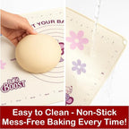 Silicone Baking Mat Gift Set – XL Non-Stick Pastry Mat - Image 3