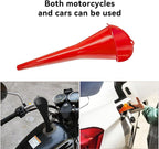 2 PCS Oil Funnel, Automotive Multi-Function Plastic Fuel Funnel - Image 3