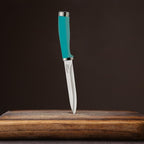 Hampton Forge Epicure True Aqua Knife Block Set, 15 Piece - Image 5