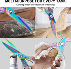 CGBE Kitchen Scissors, Heavy Duty Food Scissors - Image 5