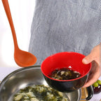 uxcell Silicone Soup Ladle Spoon 8.5 Inch Heat Resistant to 450°F One Piece - Image 5