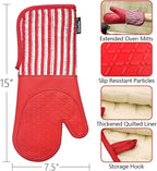 Alselo Silicone Oven Mitts Heat Resistant 932℉ - Image 3