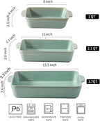 HVH 9x13 Baking Dish Set, Large Casserole Dishes - Image 4