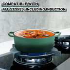 E-far 5QT Oval Dutch Oven Pot - Image 4