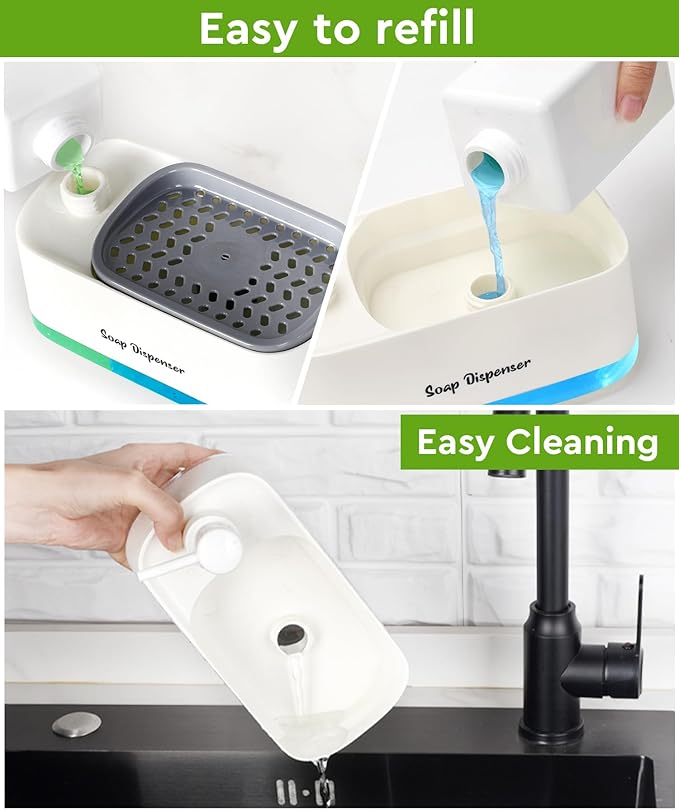 Hand and Dish Soap Dispenser Set - Image 4