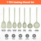 Large Silicone Utensils Set of 7 - Image 6