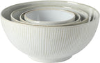 Gibson Elite Sandy Pines 4 Piece Nesting Bowl Set, 7” & 9” Round Stoneware Bowls - Image 6