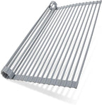 Ohuhu Dish Drying Rack Over The Sink, Roll Up Sink Rack 20.5" W x 13.1" L by Ohuhu