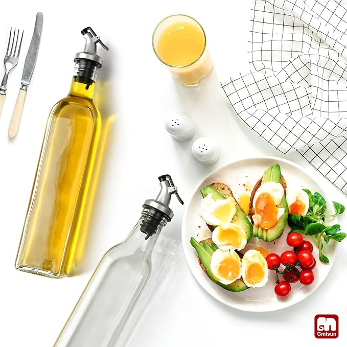 GMISUN Olive Oil Dispenser Bottle, 6 Pack Oil Dispensers Bottles - Image 7