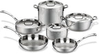 Cuisinart French Classic Tri-Ply Stainless 10-Piece Cookware Set by Cuisinart