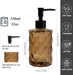 12Oz Small Glass Soap Dispenser - Image 2