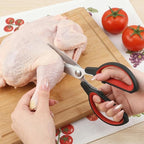 Kitchen Scissors, Sharp Stainless Steel Blades and Comfort-Grip Handles - Image 2