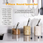 23 Pcs Stainless Steel Measuring Spoons Set - Image 5