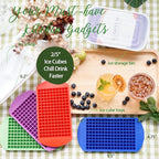 Mini Ice Cube Trays for Freezer - Image 4