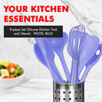 Chef Craft - Premium Silicone Kitchen Tools and Utensils Set, Non-Scratch - Image 2