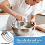 Biscuit Cutter Set, Dough Cutter, Pastry Cutter, Baking Tools and Accessories - Image 3