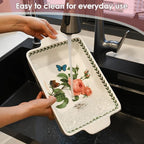 ACMLIFE Ceramic Casserole Dish Set, Ceramic Baking Dish - Image 7