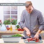 Gintan Camping Cutting Board, 9-in-1 Collapsible Chopping Board - Image 5