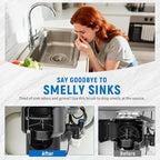 Garbage Disposal Cleaner Brush 2 Pack, Extra Long Handle - Image 3