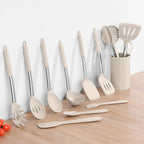 Onader Silicone Cooking Utensils Set of 15, Kitchen Utensils Set - Image 9