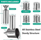 Stainless Steel Slicer Shredder Attachment - Image 2