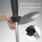 Knife Sharpener Knife Sharpening Rod Honing Steel - Image 2
