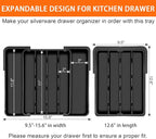 Spaclear Kitchen Silverware Organizer - Image 2