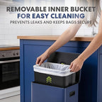 Simpli-Magic Infinity Edge 60 Liter / 16 Gallon Rectangular Hands-Free Extra - Image 6
